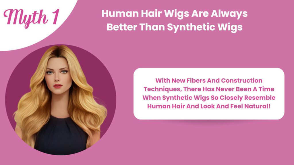 synthetic curly wig