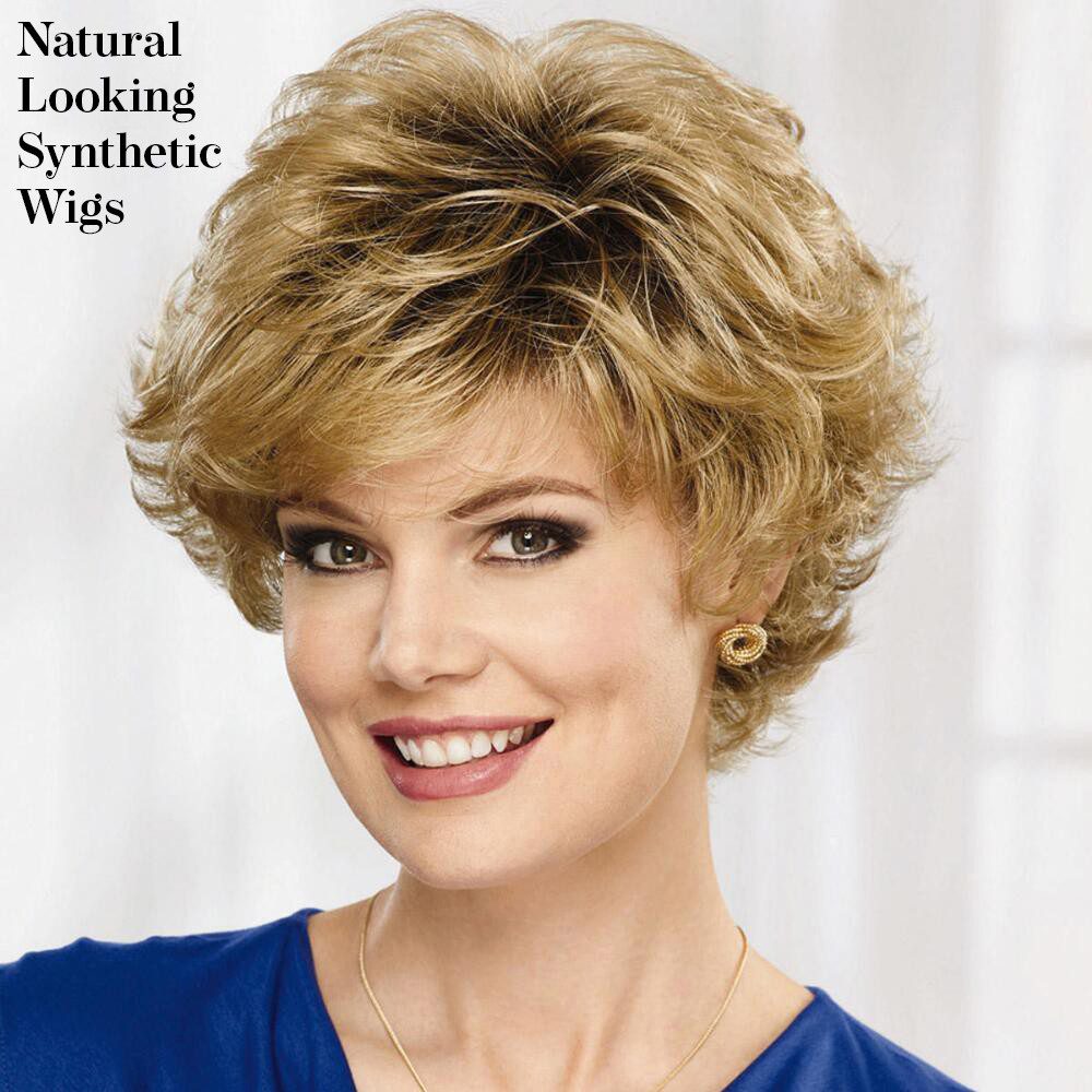 natural looking synthetic wigs