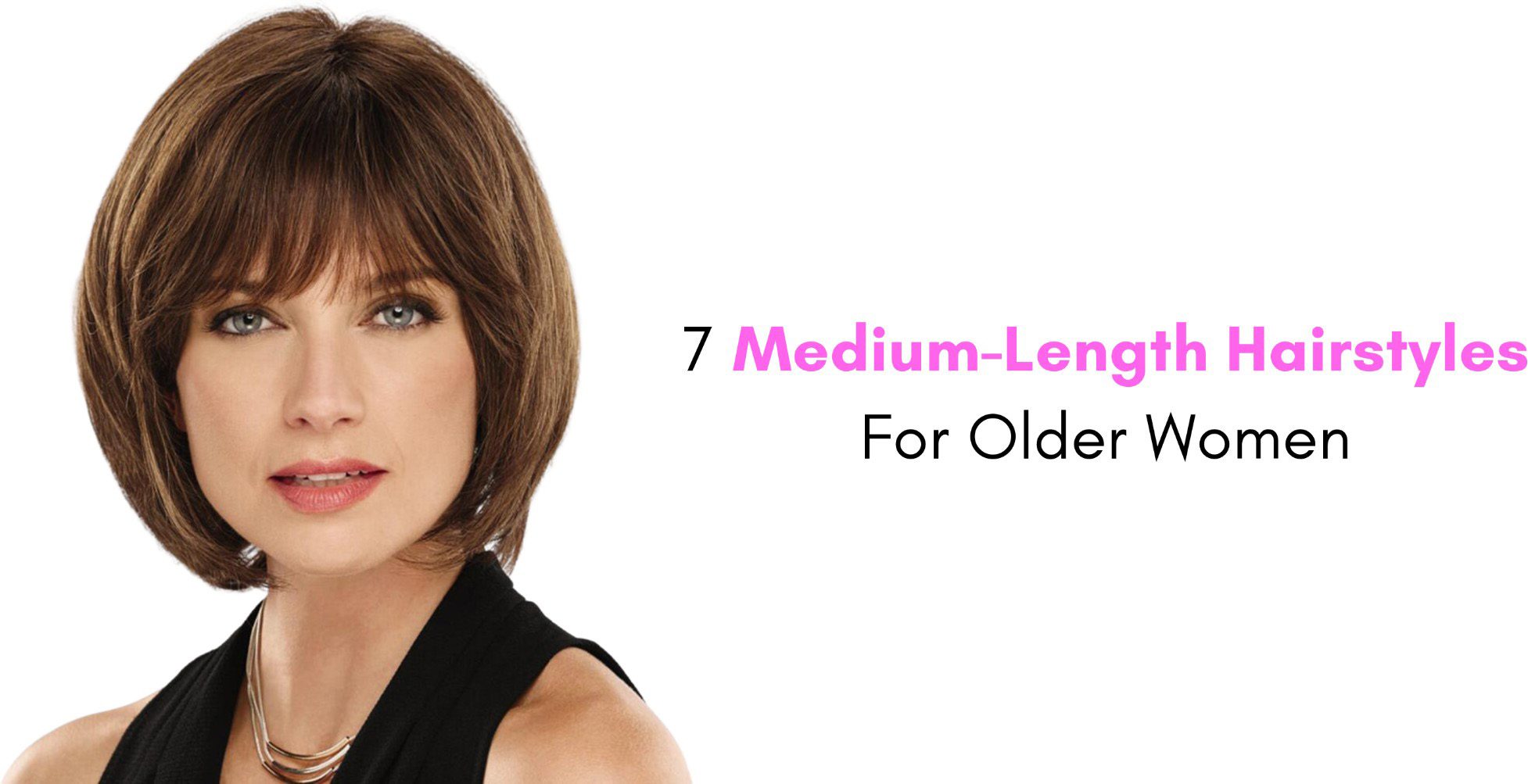 7 medium-length hairstyles for older women